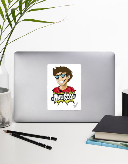 Whaboom Bubble-free stickers