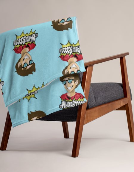 WhaBurrrr It's Coooold Throw Blanket