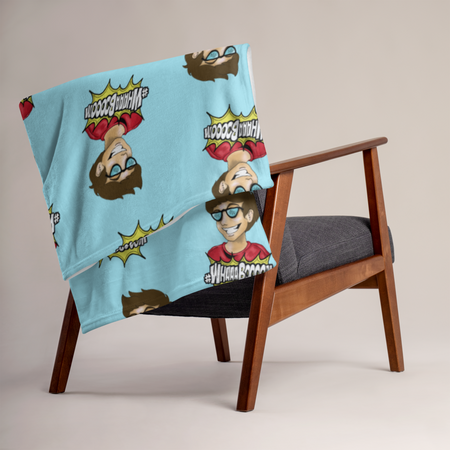 WhaBurrrr It's Coooold Throw Blanket